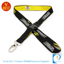 Customized Logo Promotional Woven Lanyard in High Quality From China